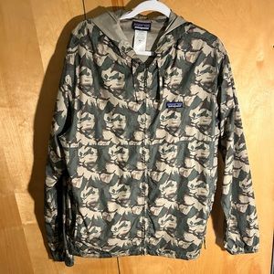 PATAGONIA SPRING 2015 LIGHT & VARIABLE JACKET Camo mens XL